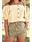 Khaki denim shorts 66000 - Online store - Boutique